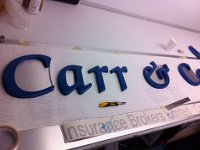 Assembly in progress